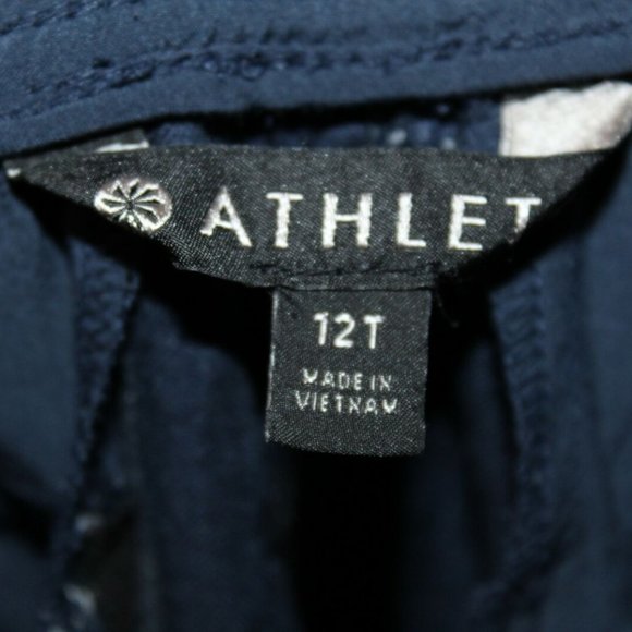 Athleta Cabo Tide Linen Wide Leg Pants Navy HW9547 - Picture 4 of 7